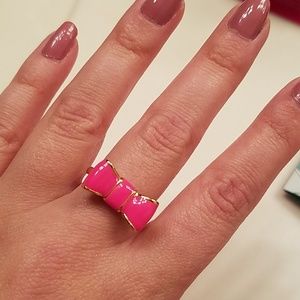 Kate Spade Pink Bow Ring